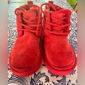 UGG lace-up ankle boots